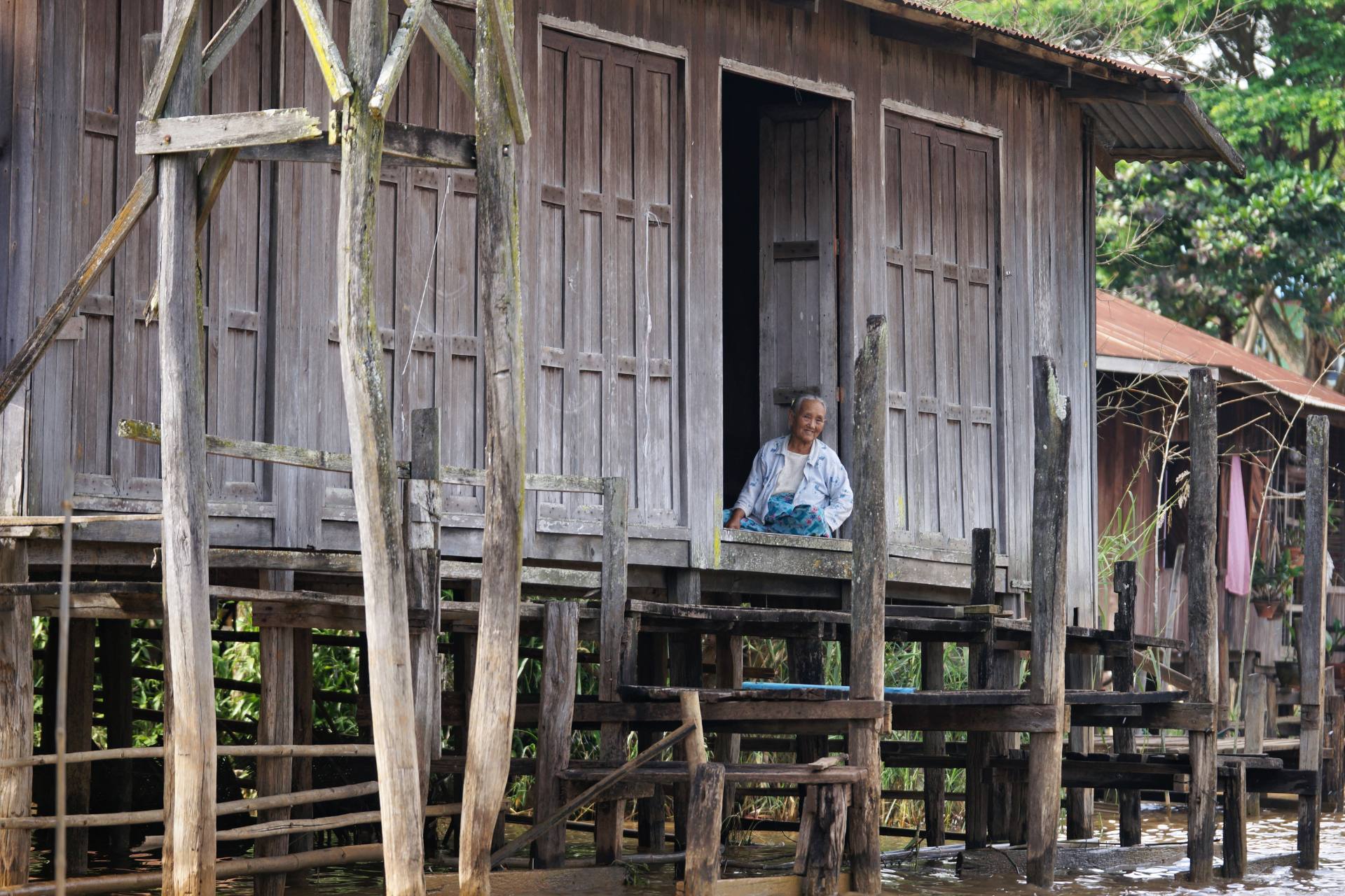 Bootsfahrt durch Ywama